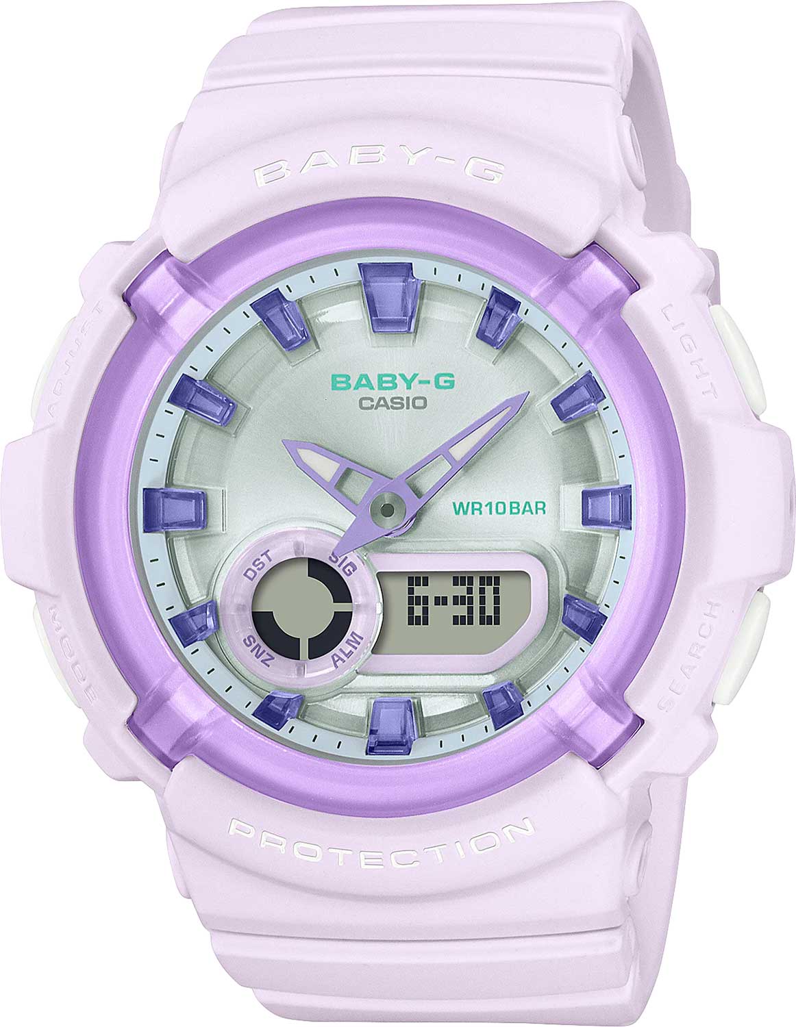 Японские наручные часы Casio Baby-G BGA-280SW-6A с хронографом