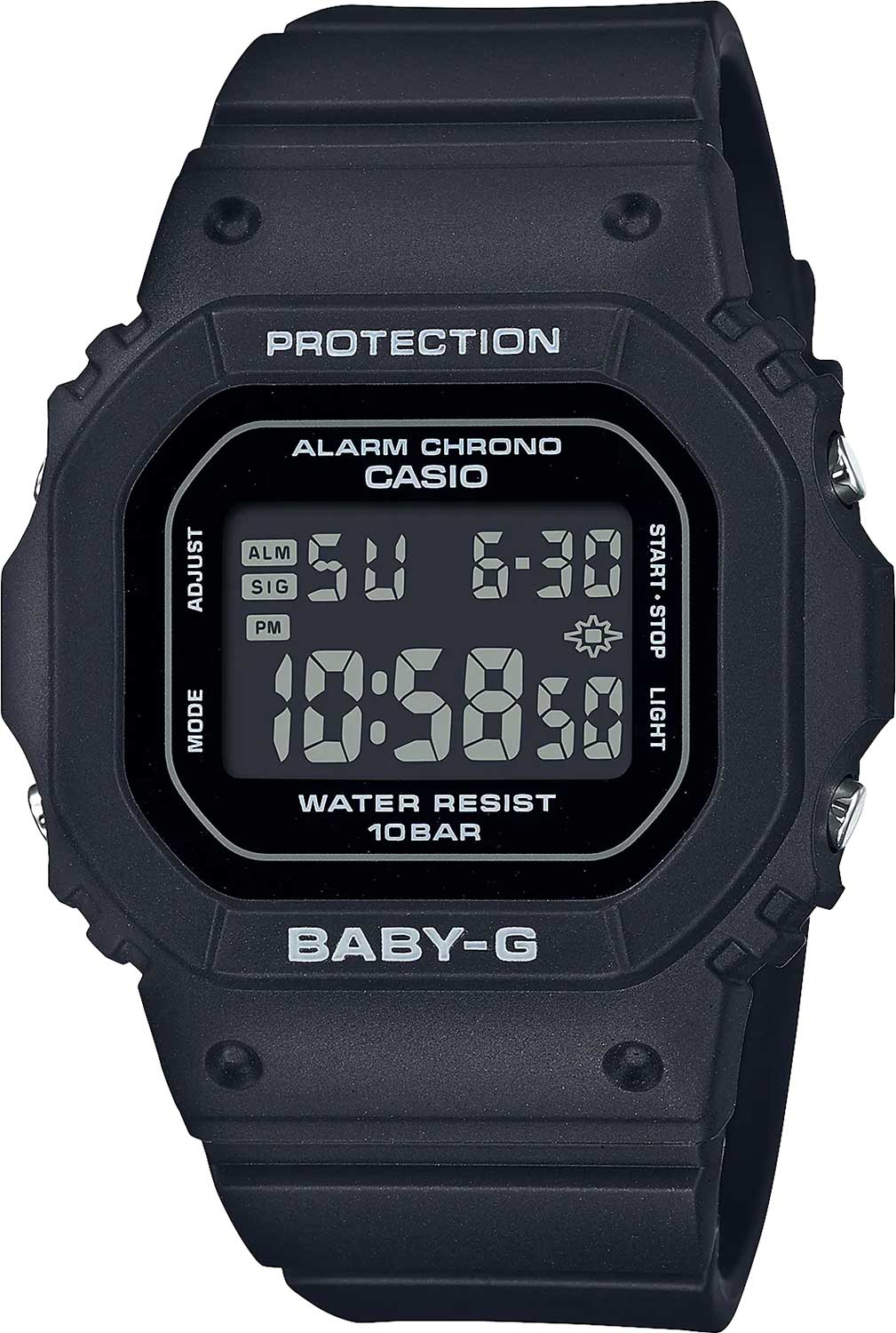 Японские наручные часы Casio Baby-G BGD-565-1 с хронографом