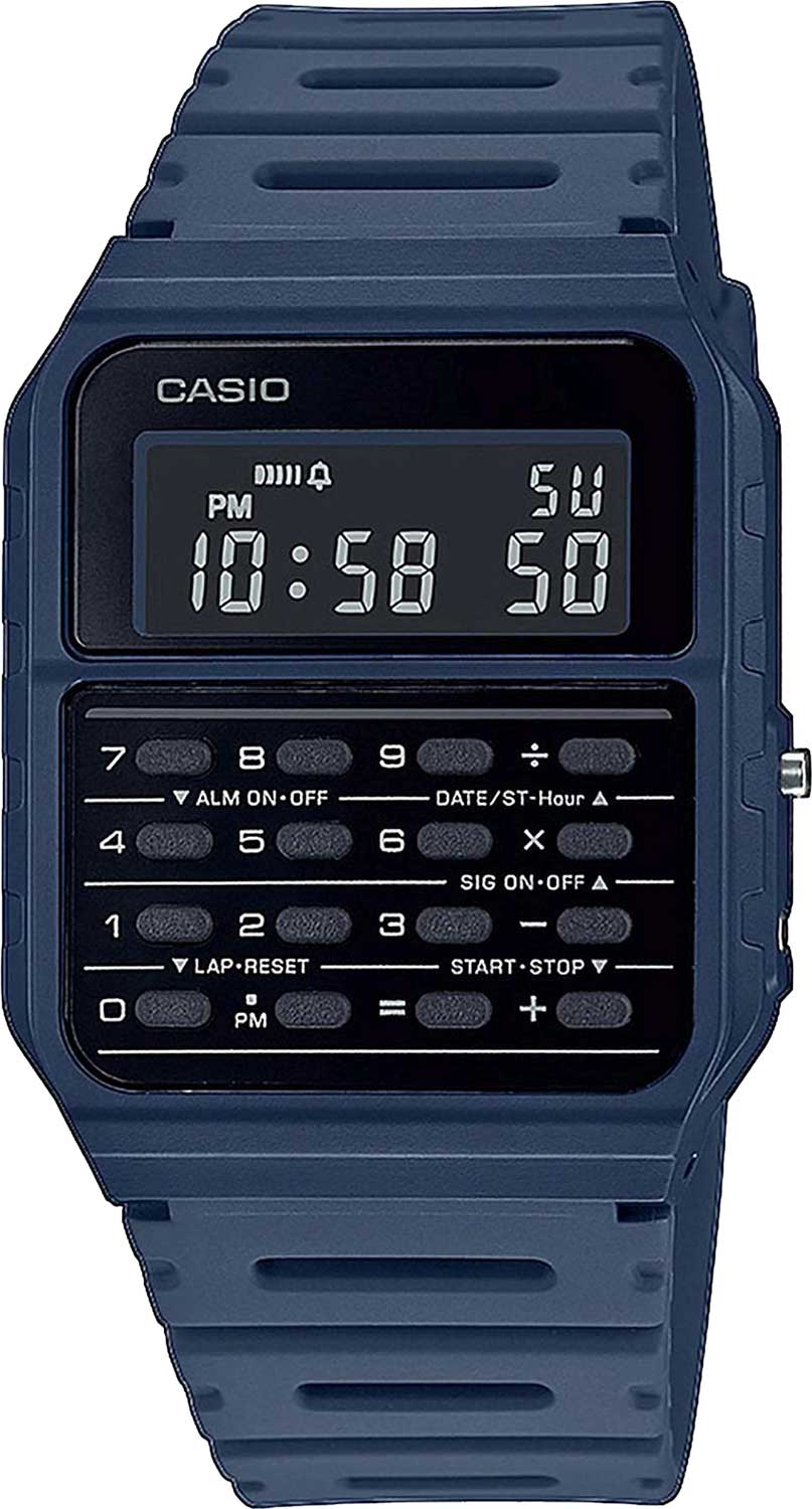Японские наручные часы Casio Vintage CA-53WF-2BEF с хронографом