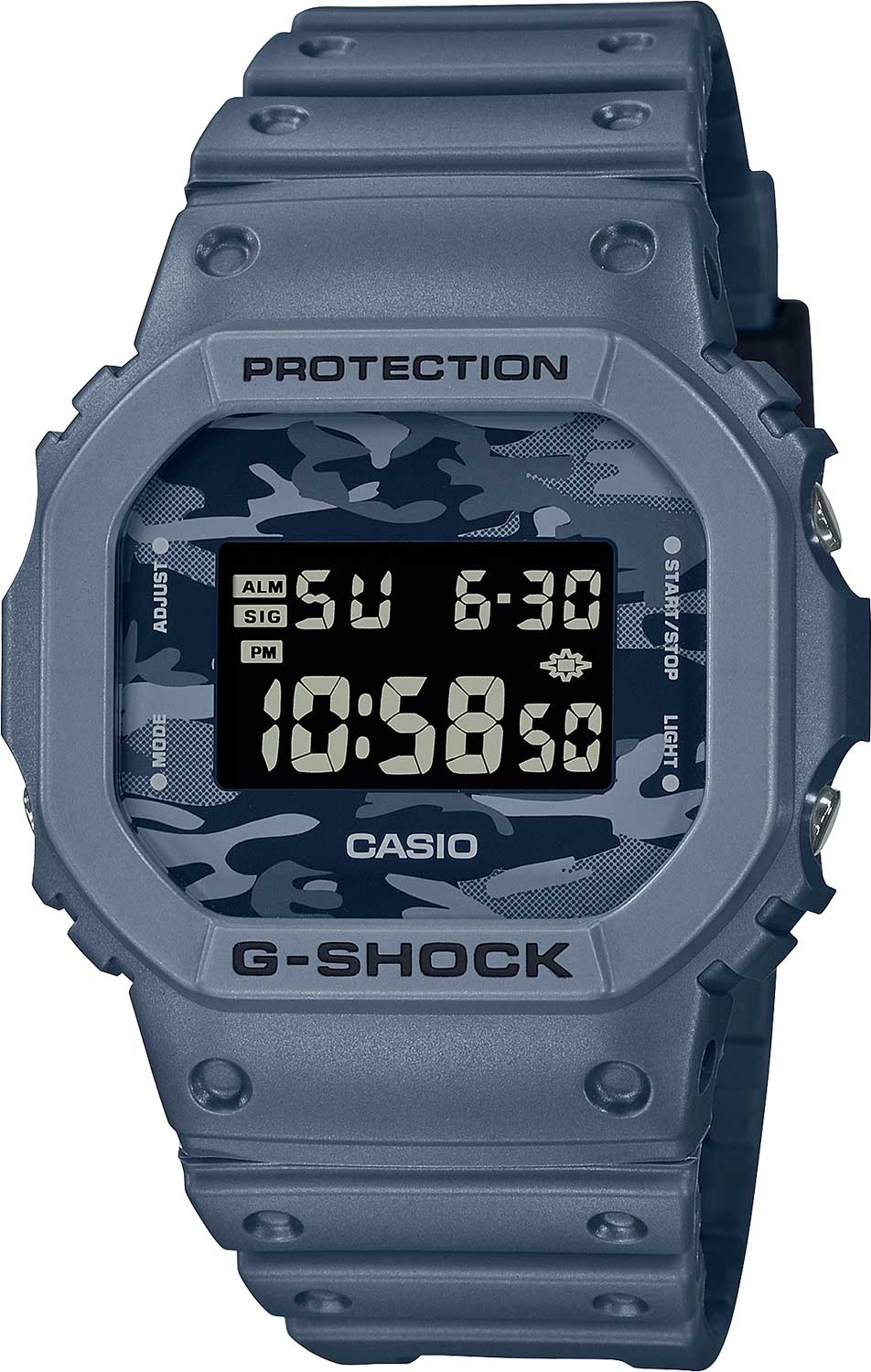 Японские наручные часы Casio G-SHOCK DW-5600CA-2ER с хронографом