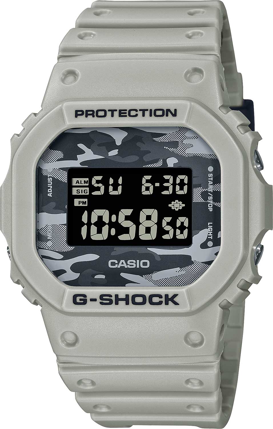 Японские наручные часы Casio G-SHOCK DW-5600CA-8ER с хронографом