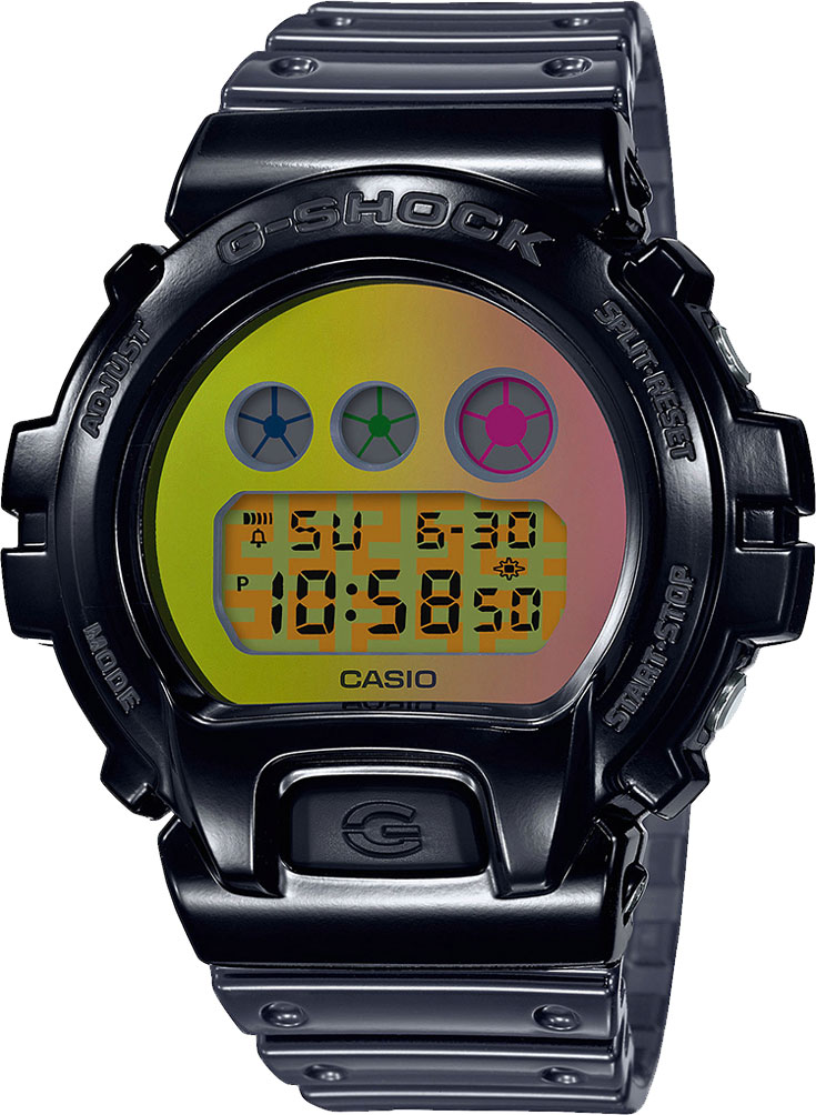 Японские наручные часы Casio G-SHOCK DW-6900SP-1ER с хронографом