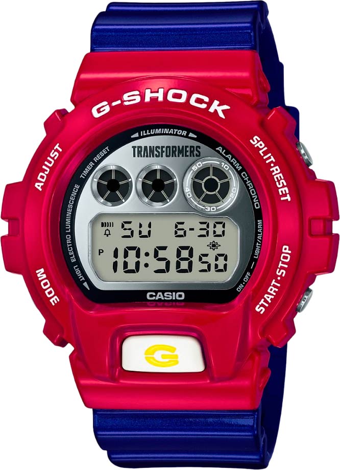 Японские наручные часы Casio G-SHOCK DW-6900TF-SET с хронографом