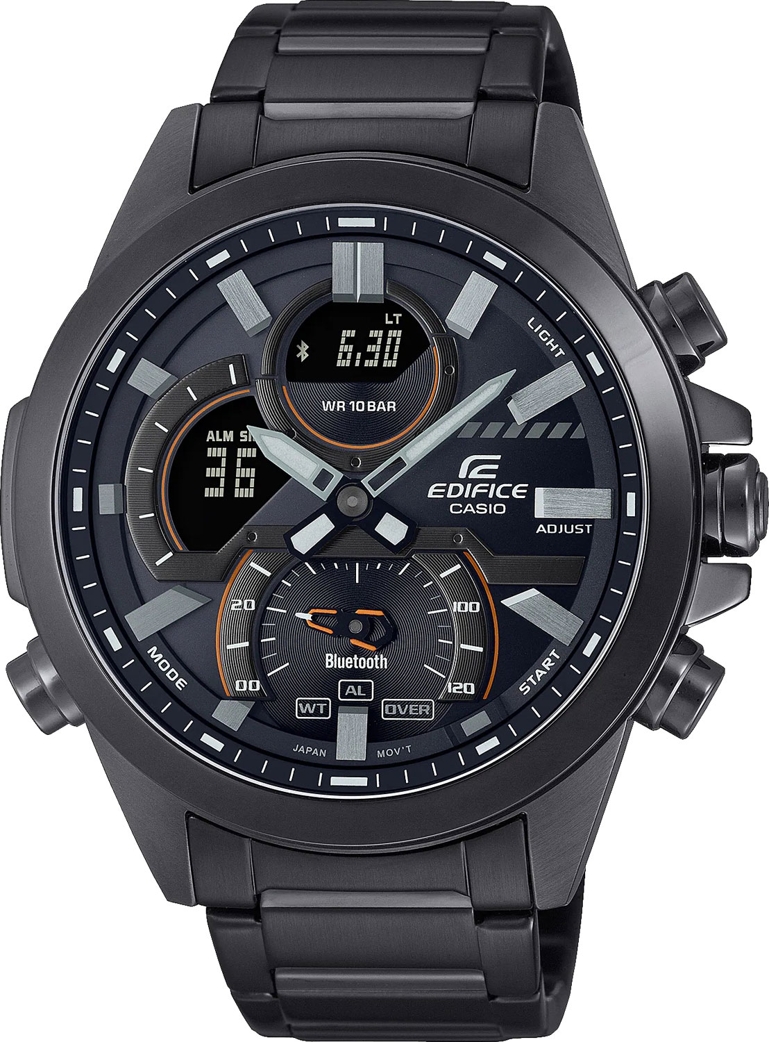 Японские наручные часы Casio Edifice ECB-30DC-1A с хронографом
