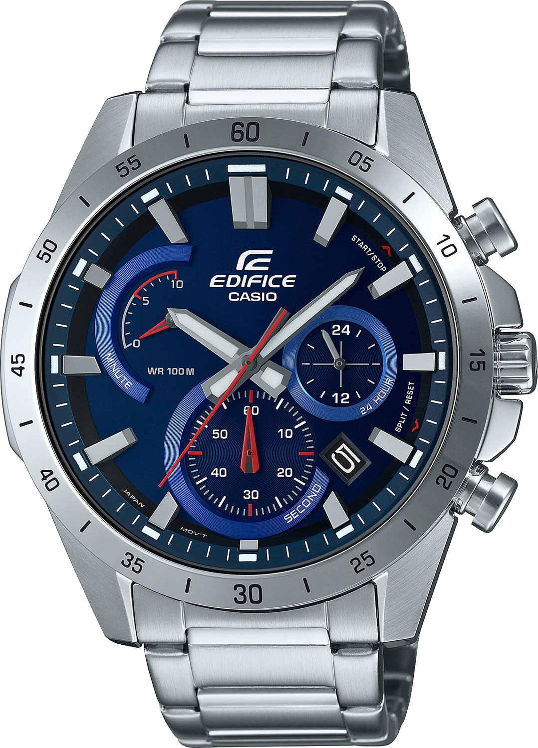 Японские наручные часы Casio Edifice EFR-573D-2AVUDF с хронографом