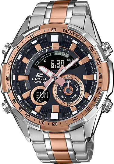 Японские наручные часы Casio Edifice ERA-600SG-1A9 с хронографом