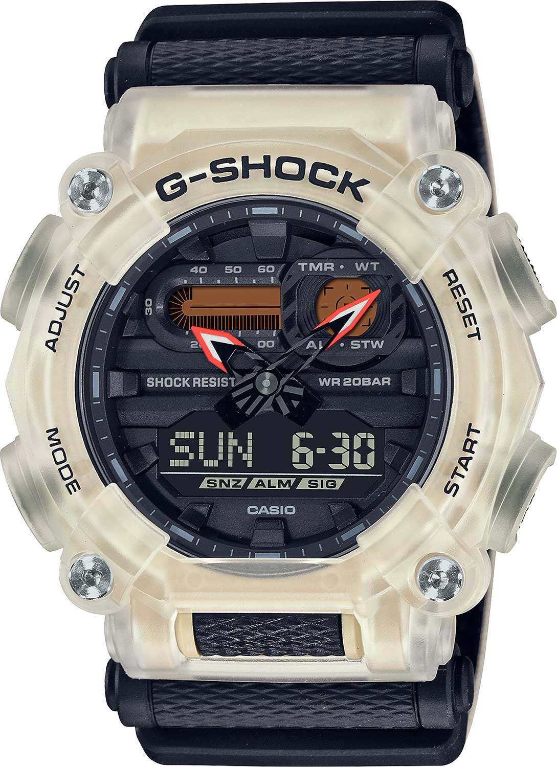 Японские наручные часы Casio G-SHOCK GA-900TS-4AER с хронографом