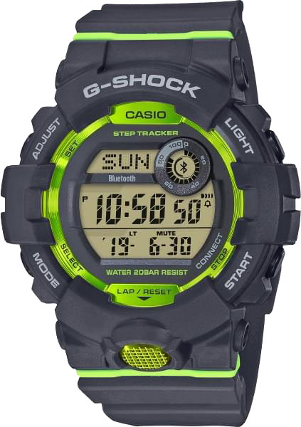 Японские спортивные наручные часы Casio G-SHOCK GBD-800-8E с хронографом