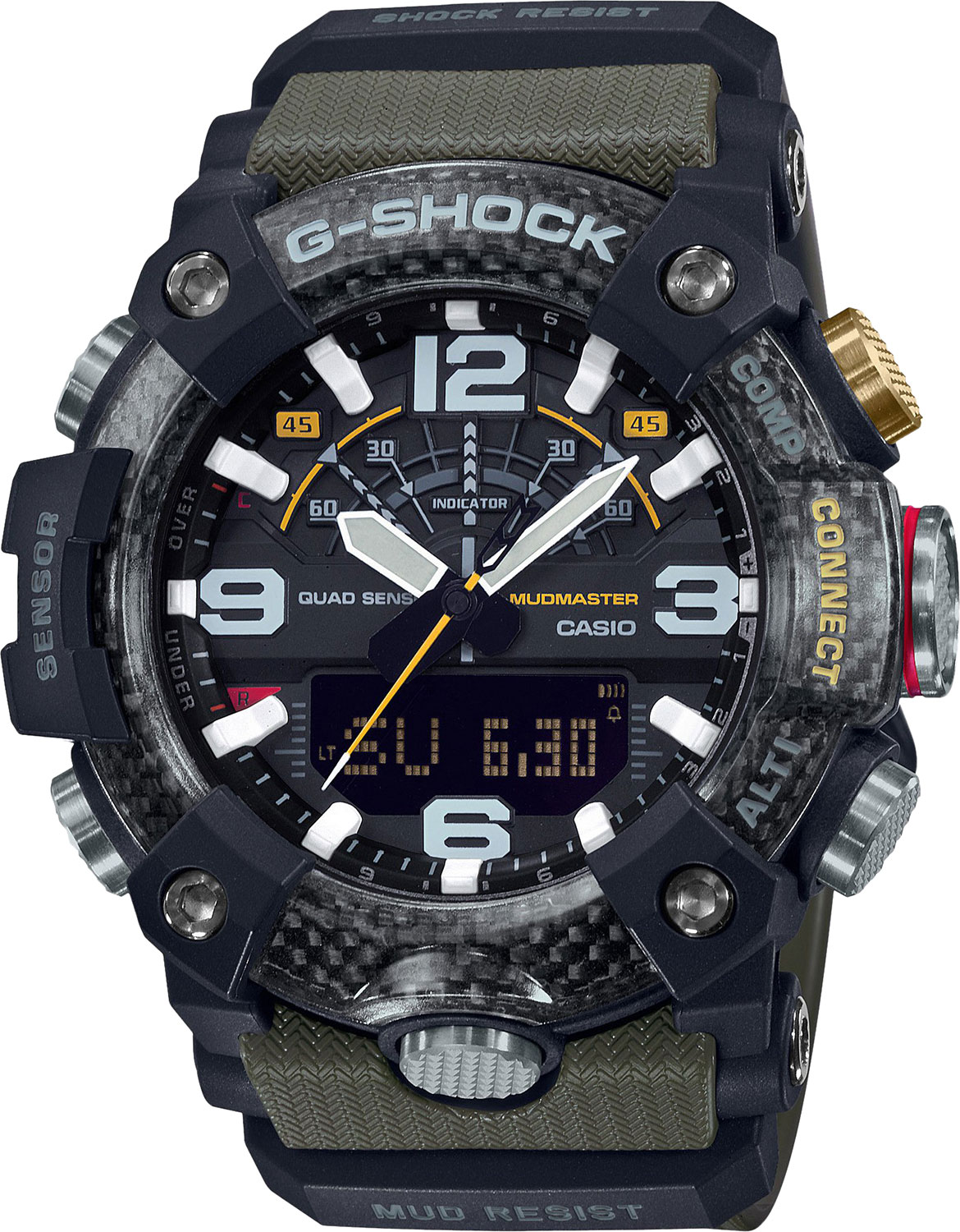 Японские наручные часы Casio G-SHOCK GG-B100-1A3ER с хронографом