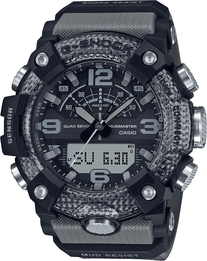 Японские спортивные наручные часы Casio G-SHOCK GG-B100-8AER с хронографом