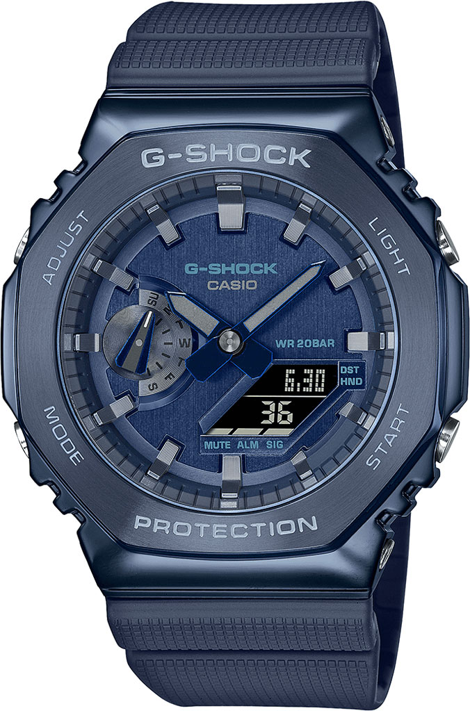 Японские наручные часы Casio G-SHOCK GM-2100N-2AER с хронографом