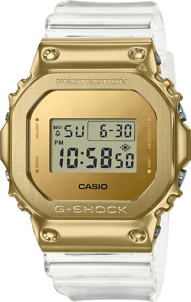 Японские наручные часы Casio G-SHOCK GM-5600SG-9ER с хронографом