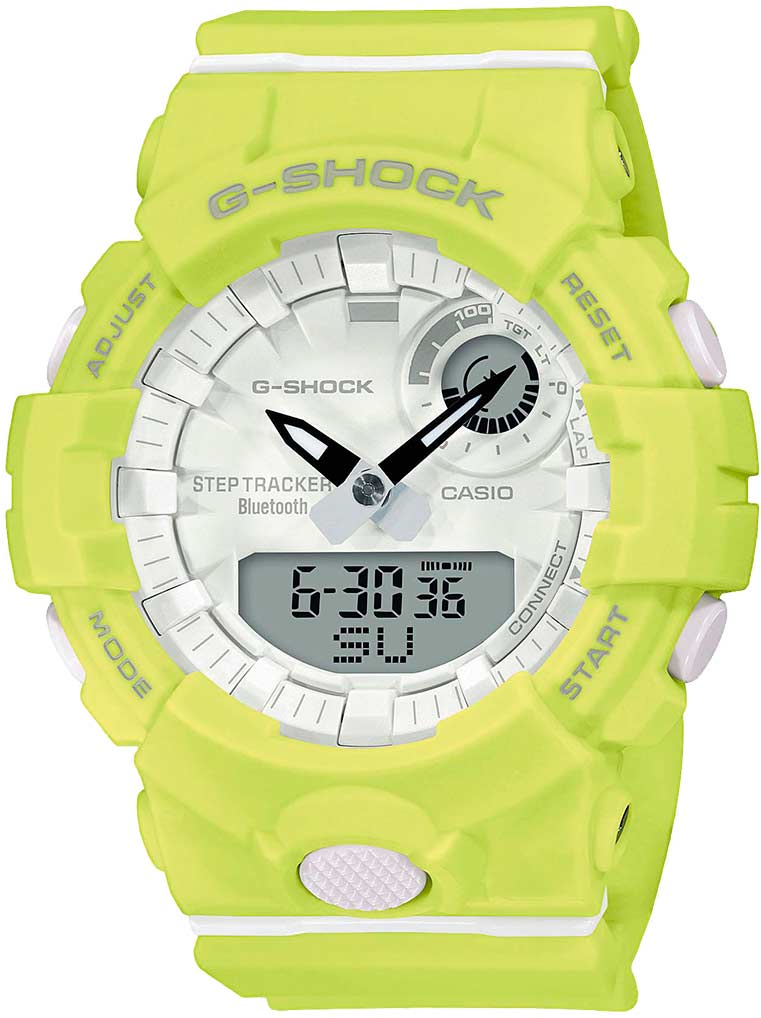Японские спортивные наручные часы Casio G-SHOCK GMA-B800-9AER с хронографом