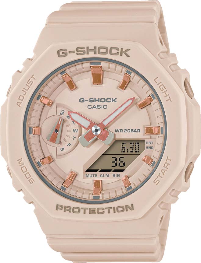 Японские наручные часы Casio G-SHOCK GMA-S2100-4AER с хронографом