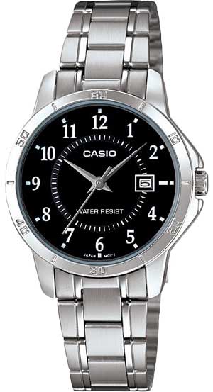 Японские наручные часы Casio Collection LTP-V004D-1B
