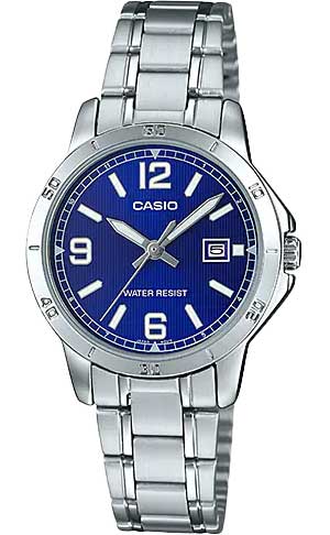 Японские наручные часы Casio Collection LTP-V004D-2B