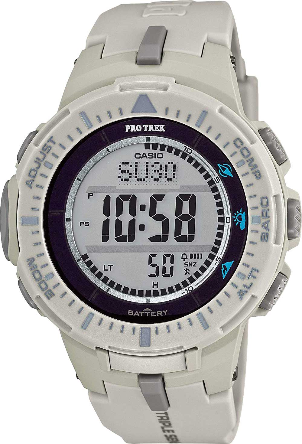 Японские наручные часы Casio Pro Trek PRG-300-8E с хронографом