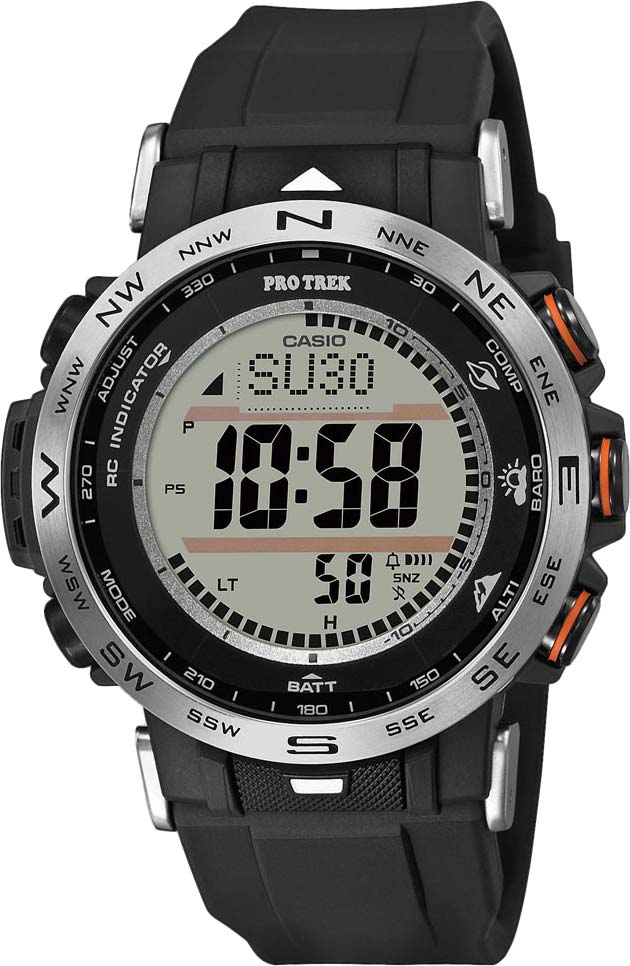 Японские наручные часы Casio Pro Trek PRW-30-1AER с хронографом
