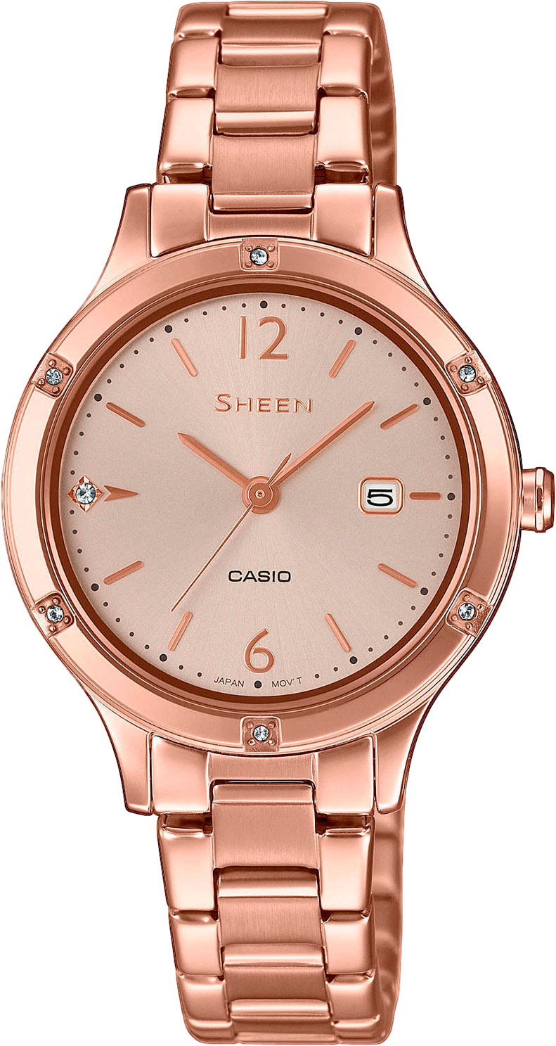 Японские наручные часы Casio Sheen SHE-4533PG-4AUER