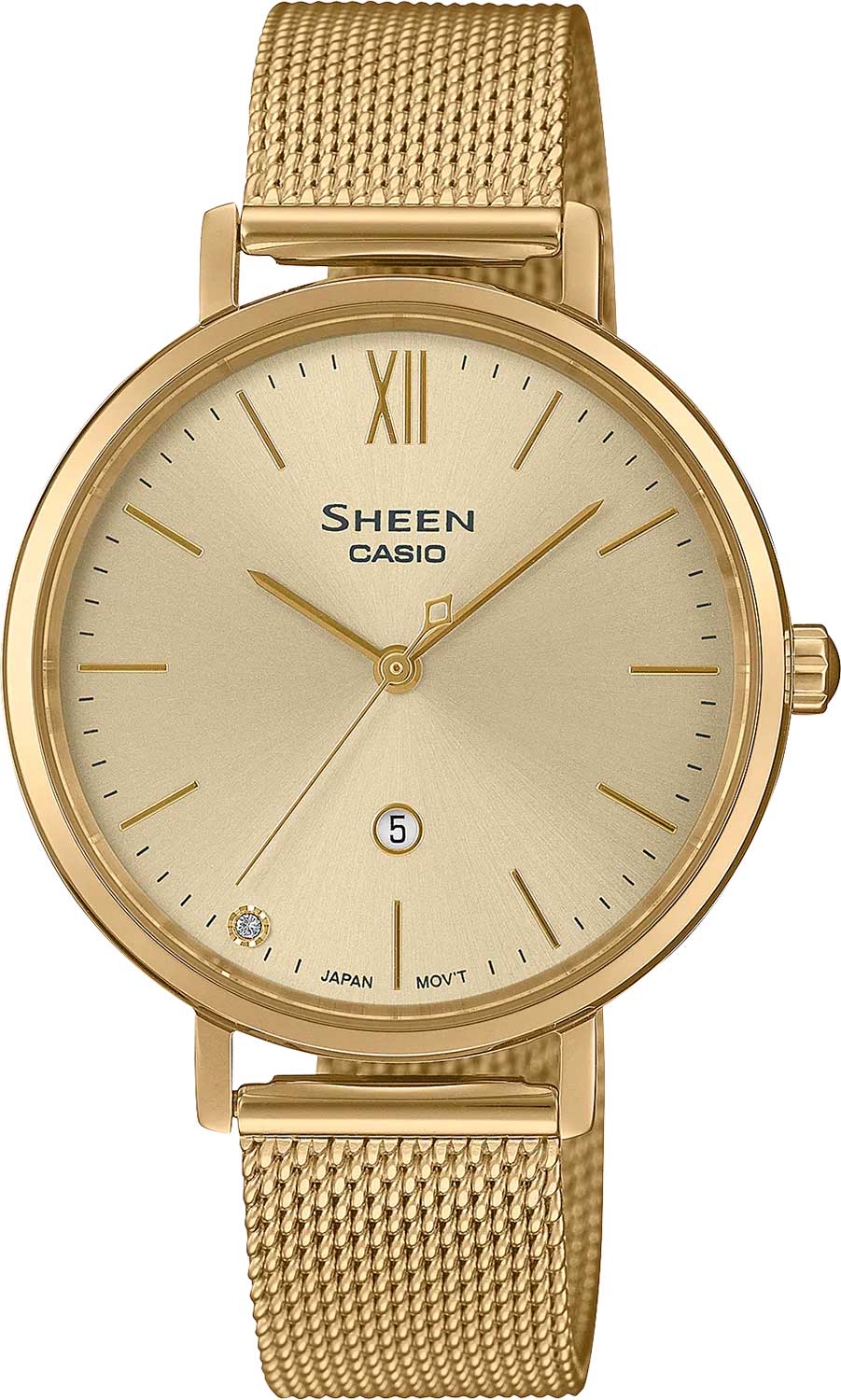 Японские наручные часы Casio Sheen SHE-4539GM-9A