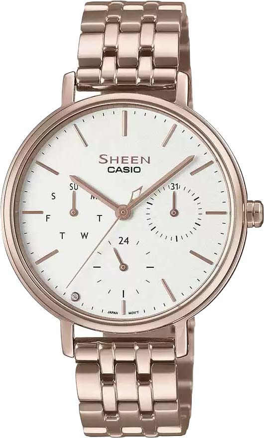 Японские наручные часы Casio Sheen SHE-4541CG-7AUDF