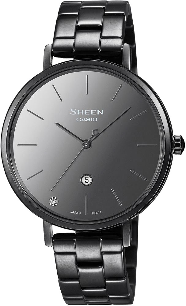 Японские наручные часы Casio Sheen SHE-4544BD-1AUDF