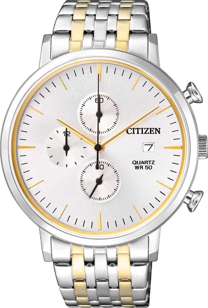 Японские наручные часы Citizen AN3614-54A с хронографом