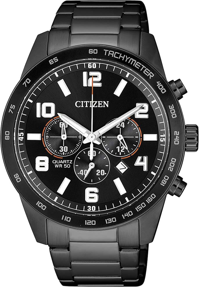 Японские наручные часы Citizen AN8165-59E с хронографом