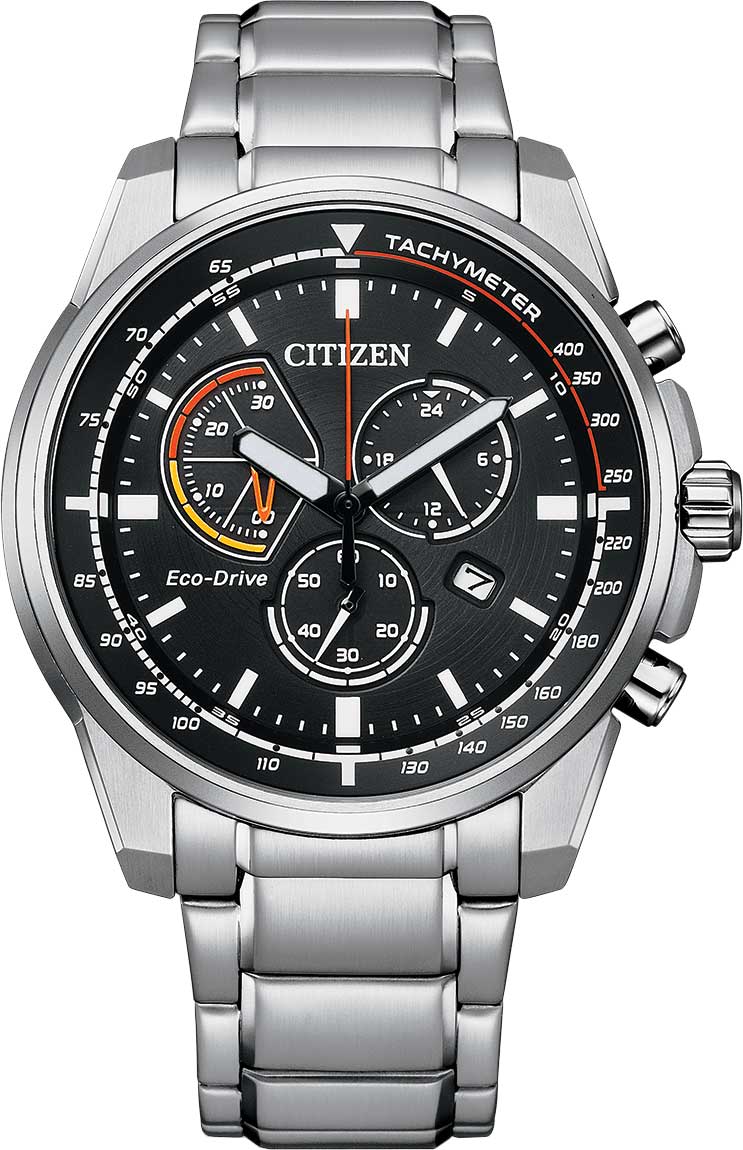 Японские наручные часы Citizen AT1190-87E с хронографом