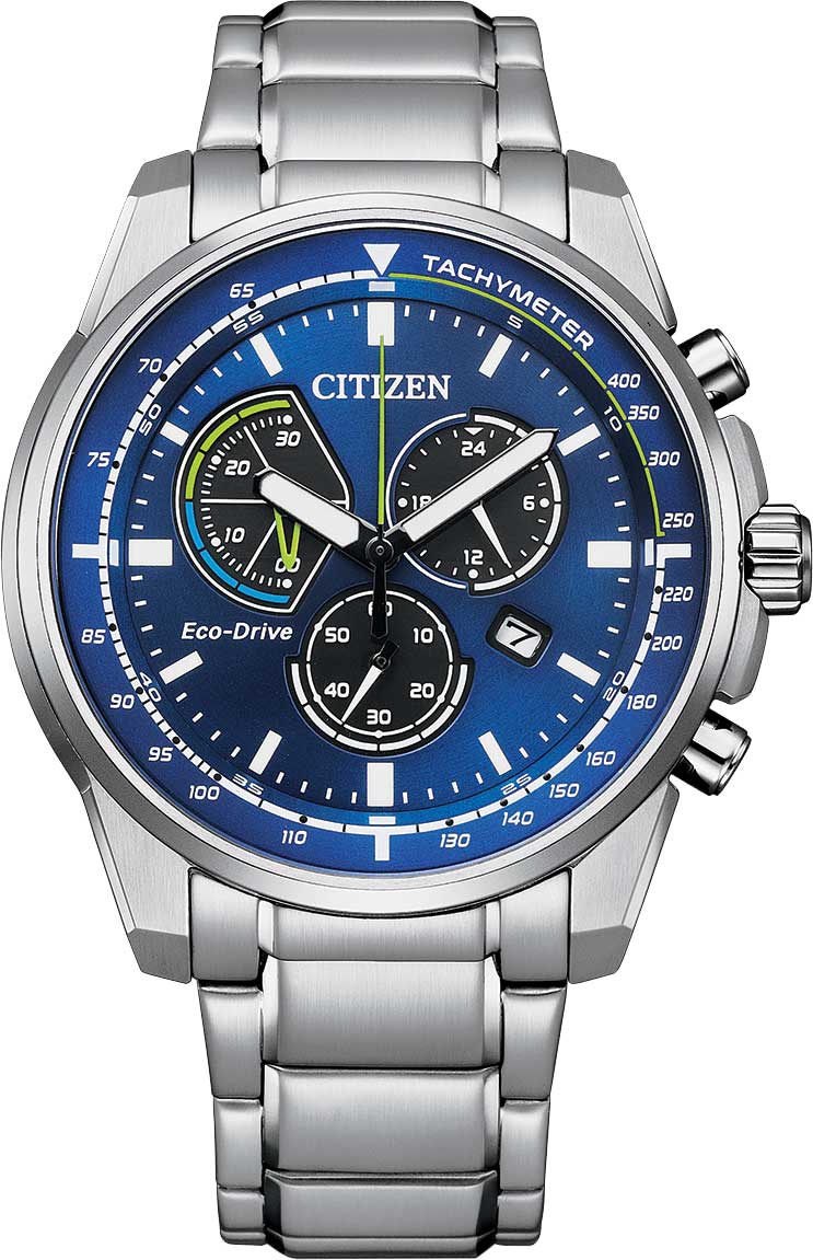 Японские наручные часы Citizen AT1190-87L с хронографом
