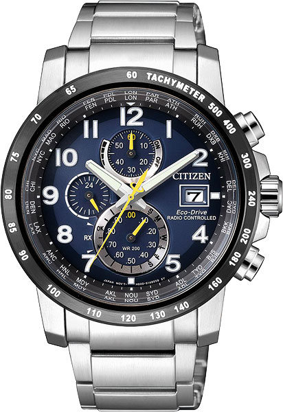 Японские наручные часы Citizen AT8124-91L с хронографом