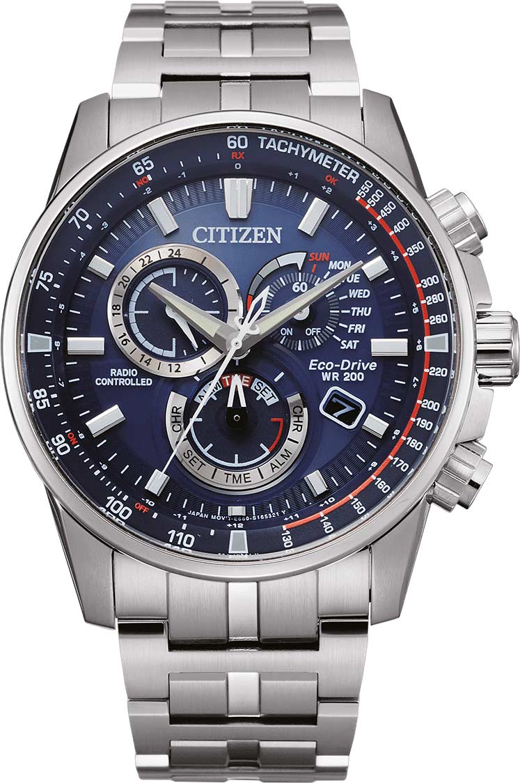 Японские наручные часы Citizen CB5880-54L с хронографом