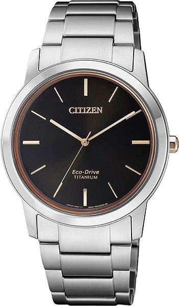 Японские титановые наручные часы Citizen FE7024-84E