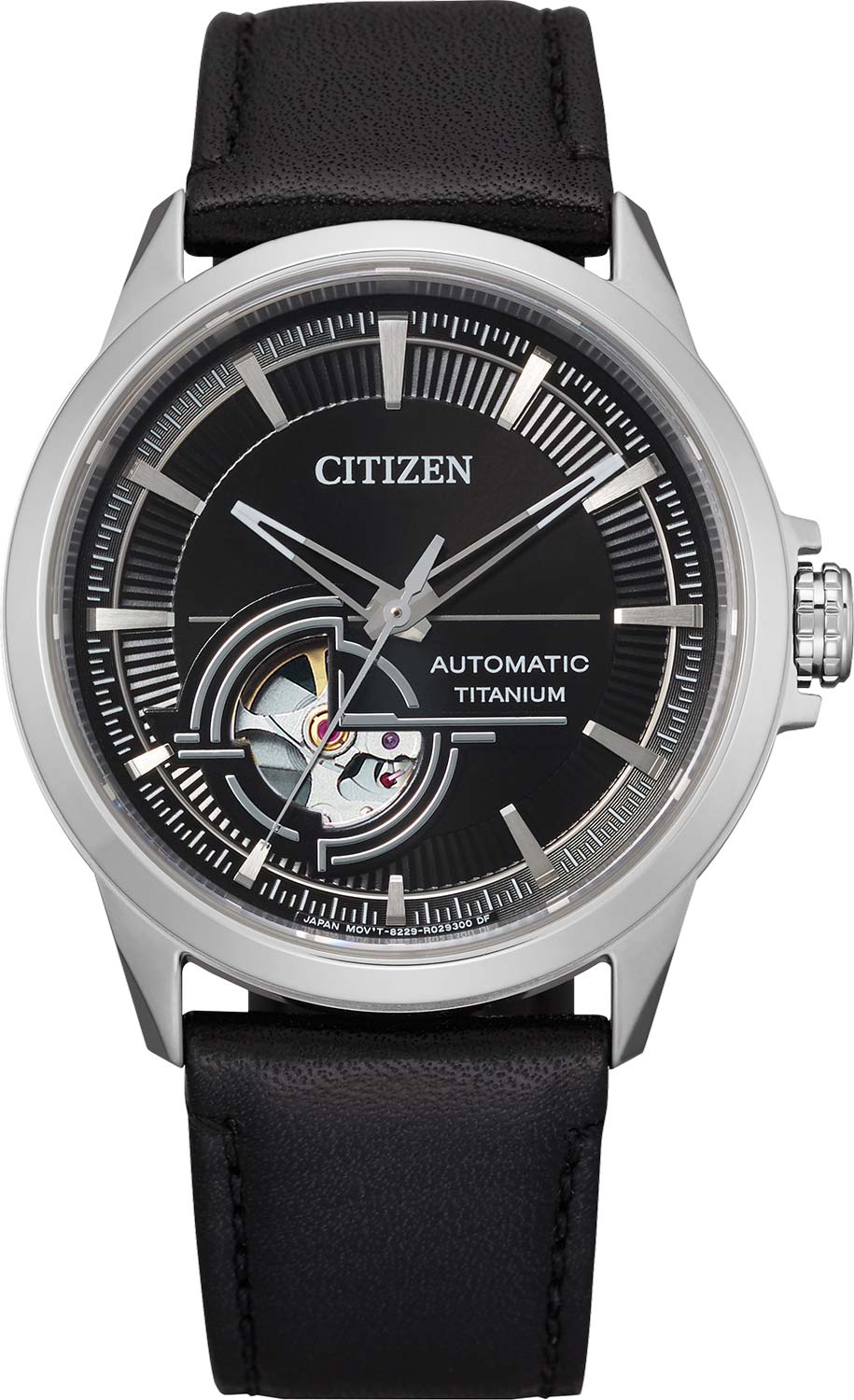 Японские механические титановые наручные часы Citizen NH9120-11E