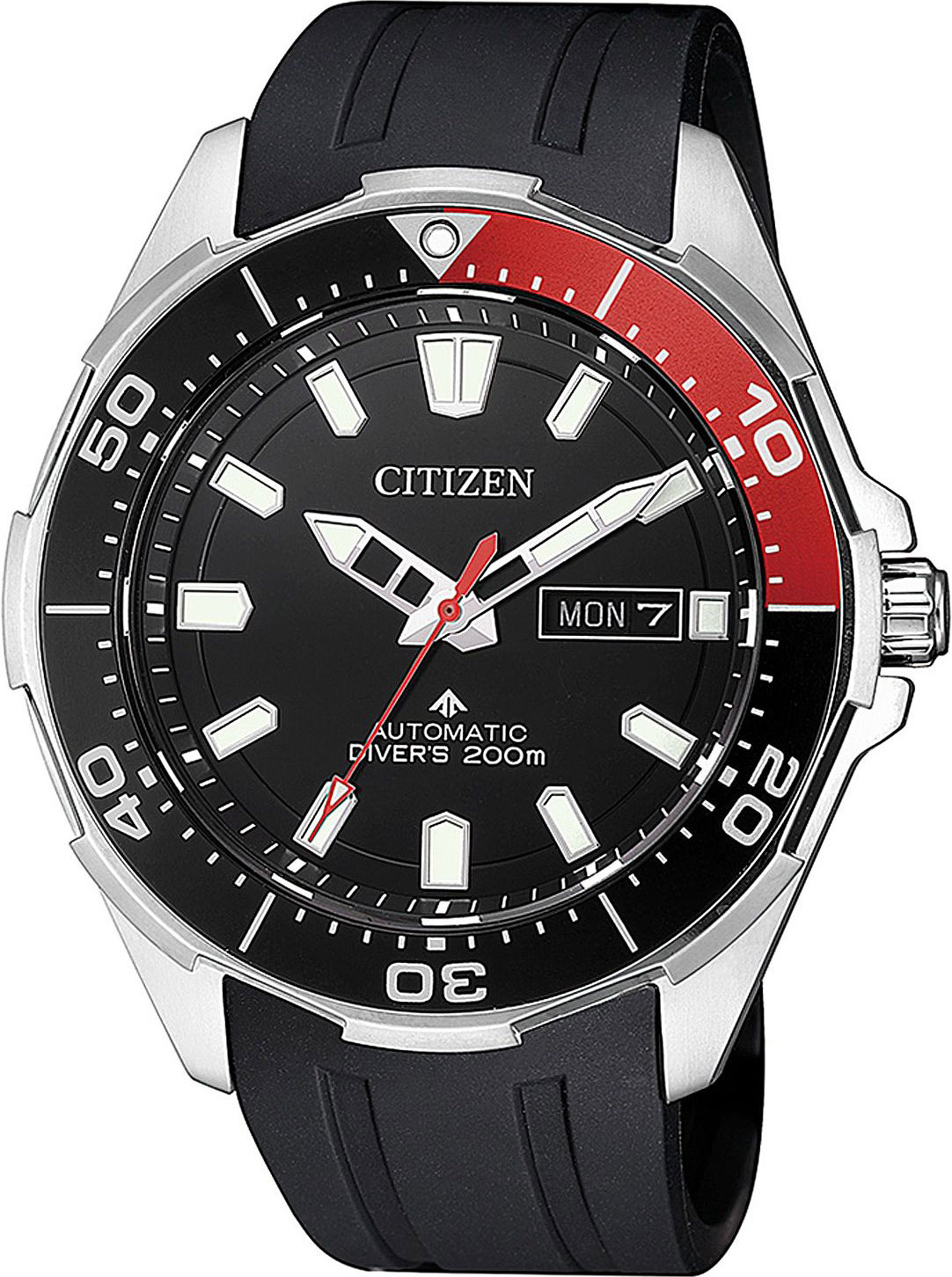 Японские механические титановые наручные часы Citizen NY0076-10E