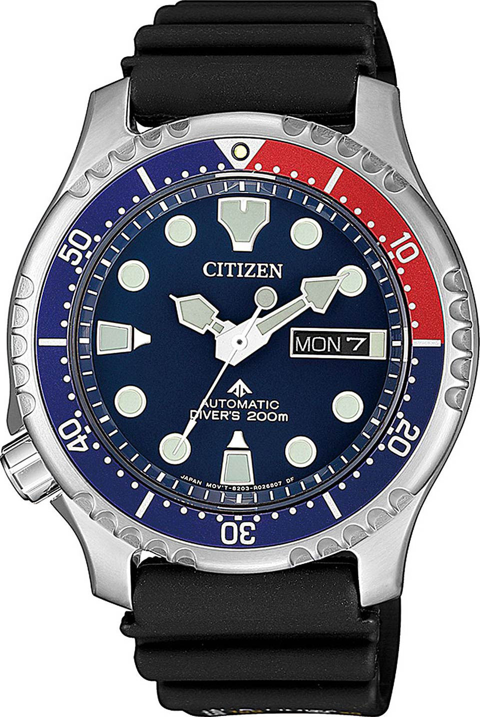 Японские механические наручные часы Citizen NY0086-16L