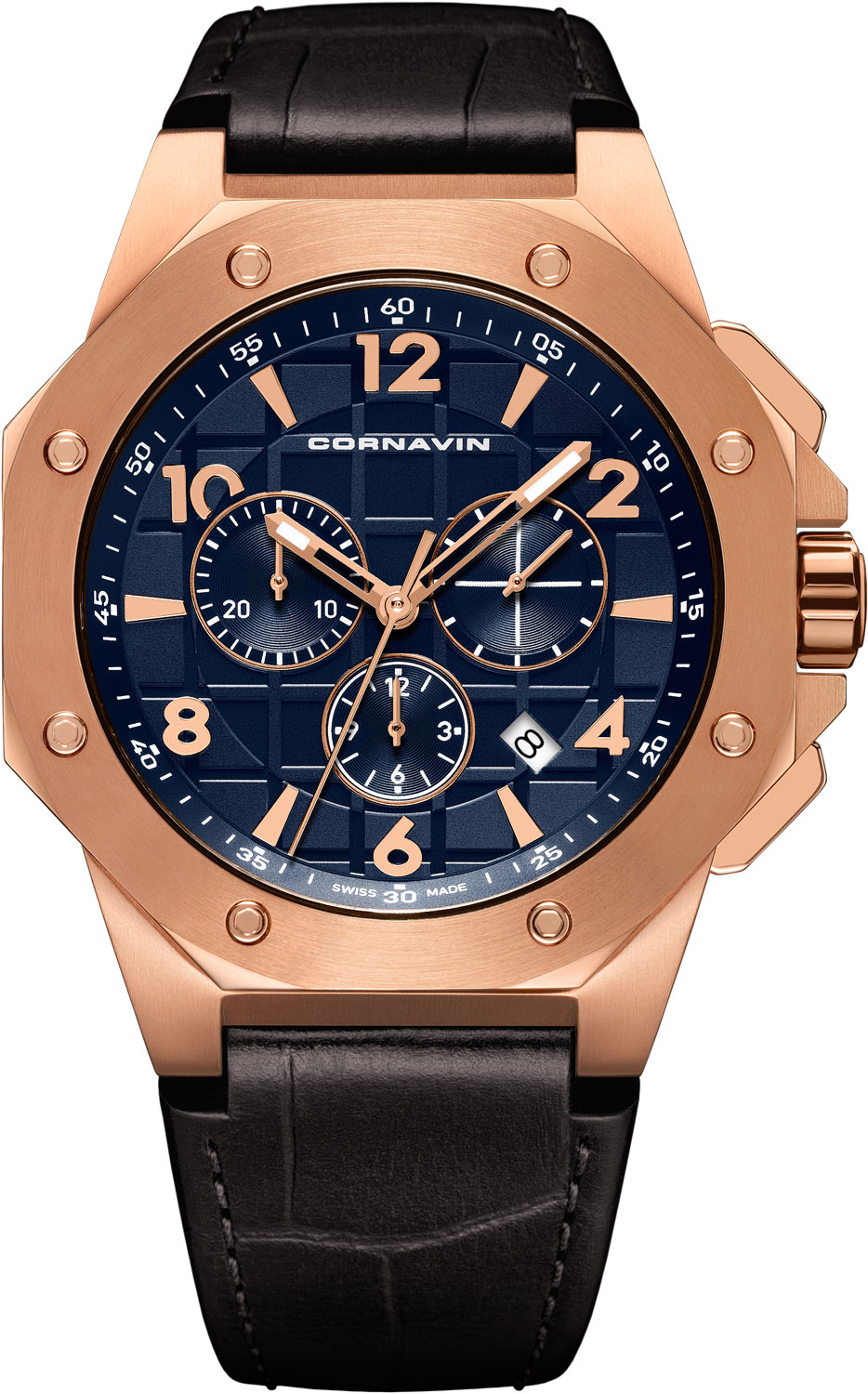 Швейцарские наручные часы Cornavin CO.2012-2012R с хронографом