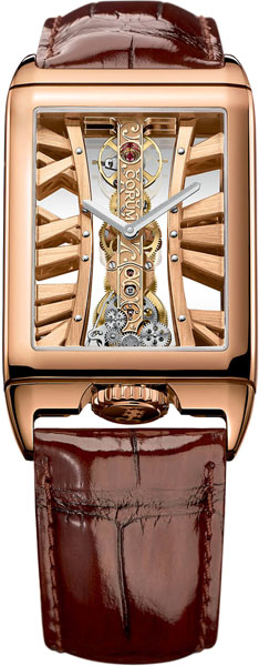 Швейцарские механические золотые наручные часы Corum 113.050.55/0F02-MX55R
