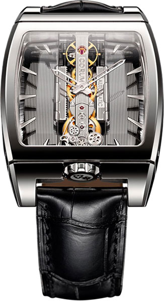 Швейцарские механические золотые наручные часы Corum 313.165.59/0001-GL10G