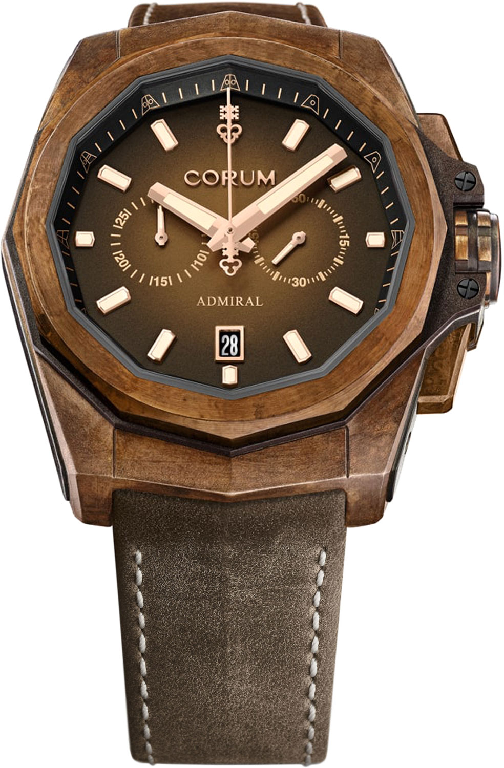 Швейцарские механические наручные часы Corum A116/04206 с хронографом