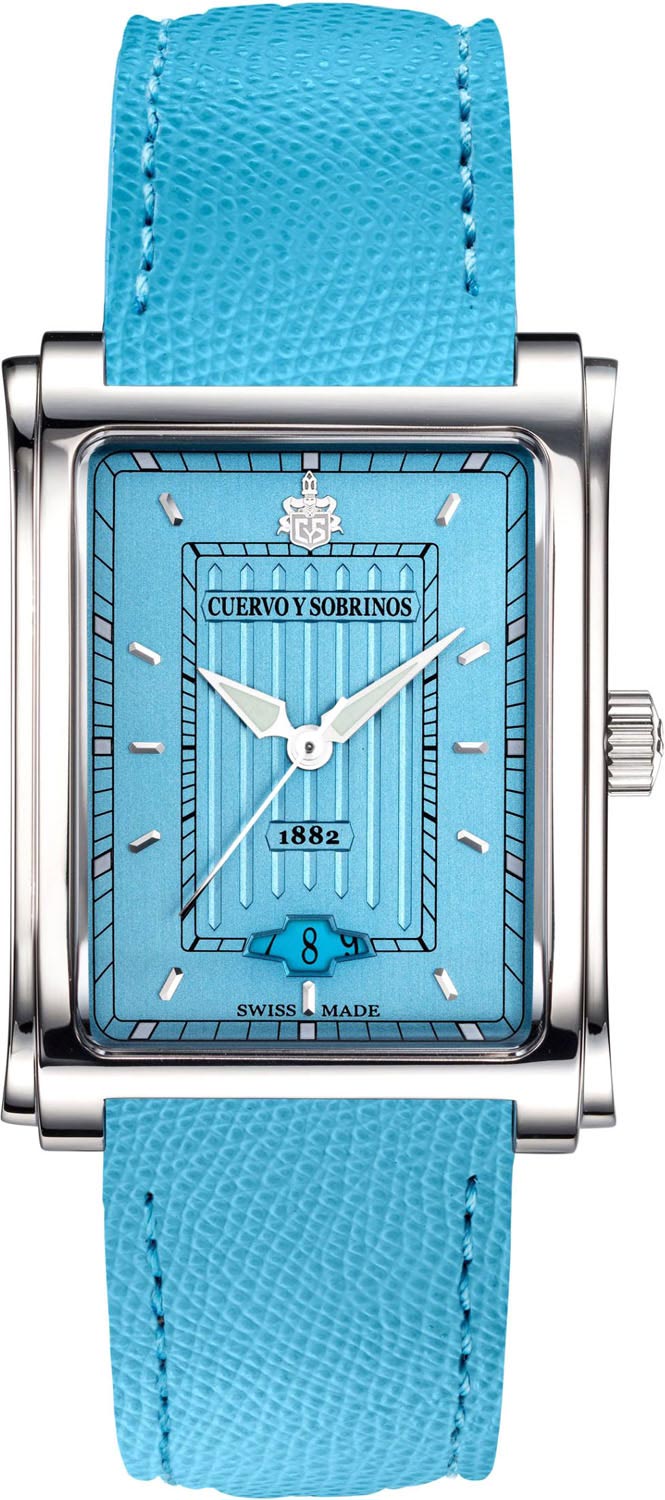 Швейцарские механические наручные часы Cuervo y Sobrinos 1015.1LB
