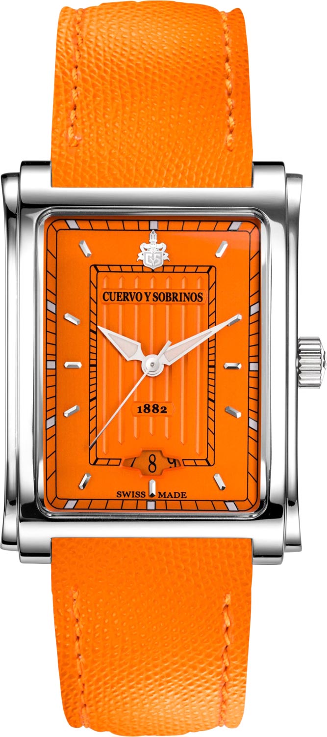 Швейцарские механические наручные часы Cuervo y Sobrinos 1015.1OR
