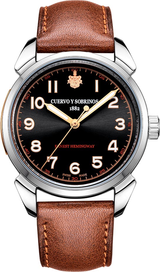 Швейцарские механические наручные часы Cuervo y Sobrinos 3189.1HN