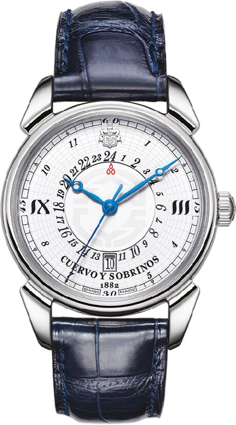 Швейцарские механические наручные часы Cuervo y Sobrinos 3196.1I