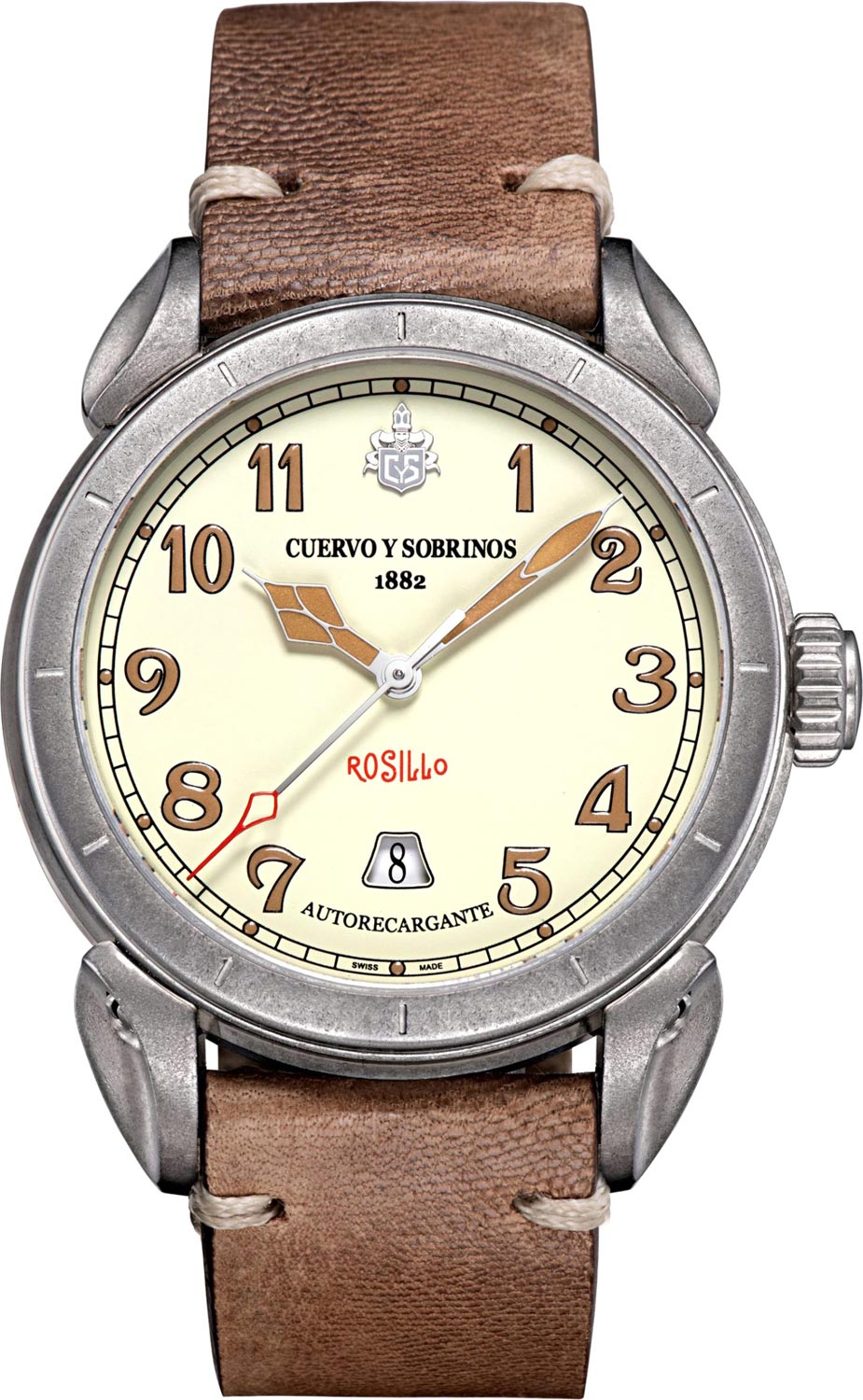 Швейцарские механические наручные часы Cuervo y Sobrinos 3205.1C