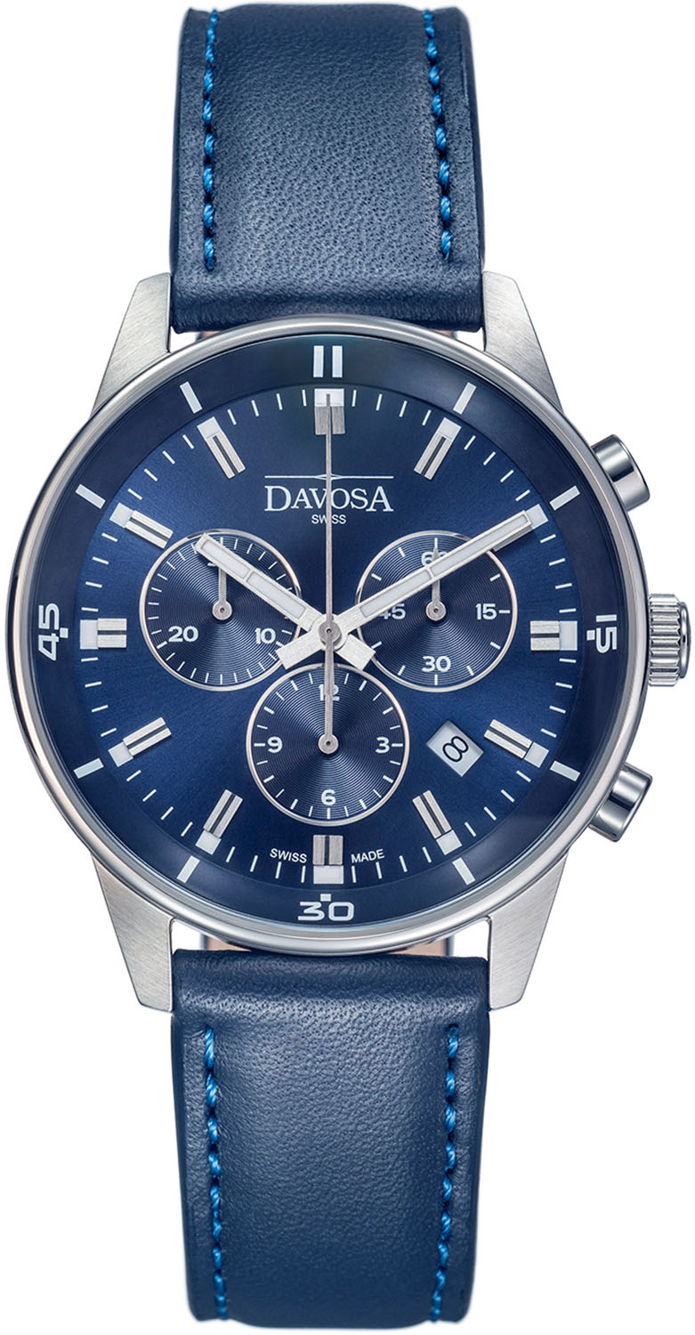 Швейцарские наручные часы DAVOSA DAV.16249345 с хронографом