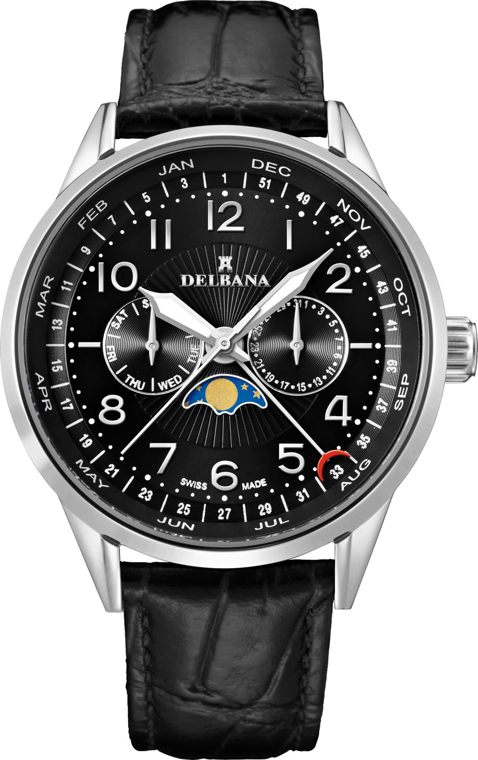 Швейцарские наручные часы Delbana 41601.646.6.034