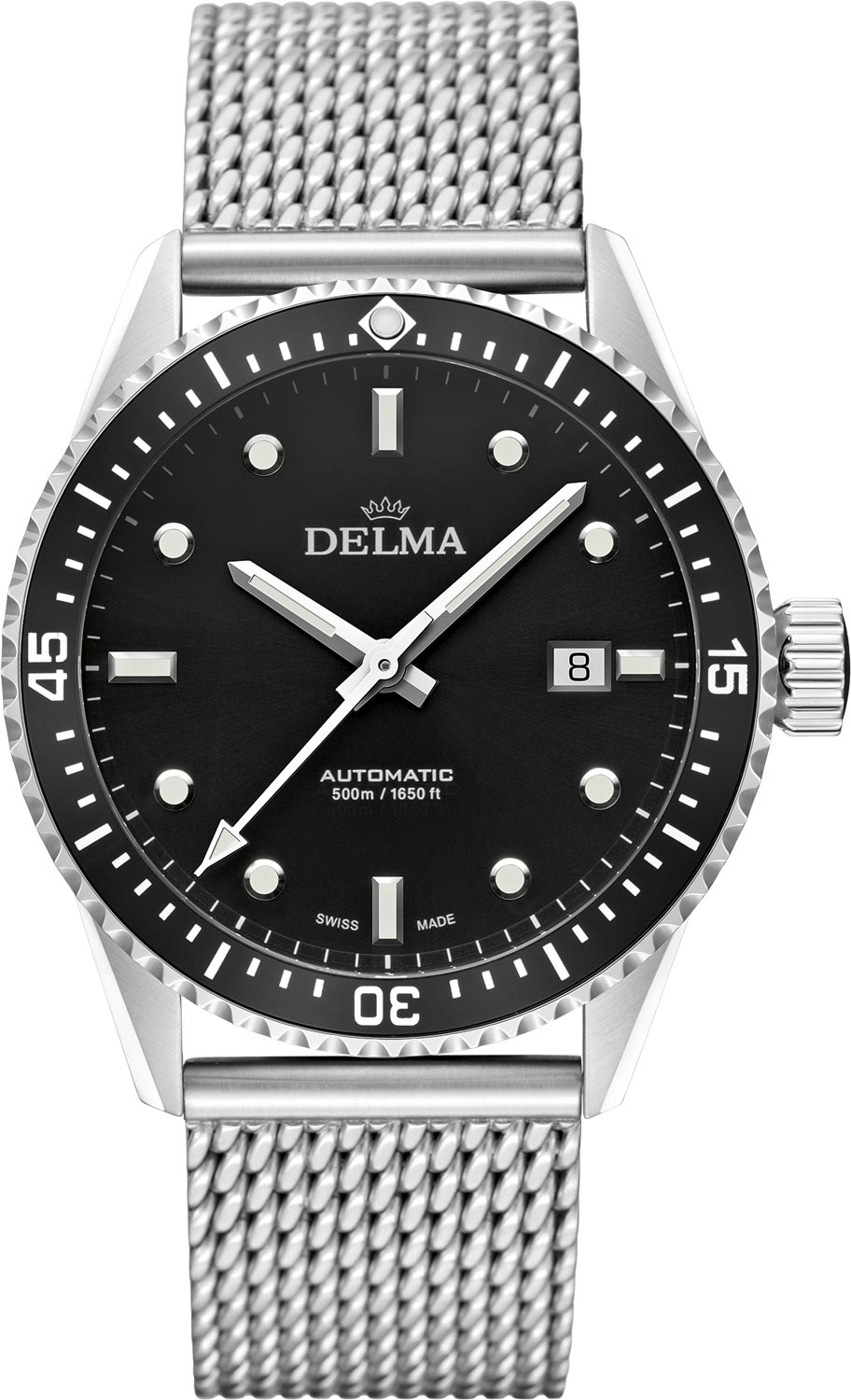 Швейцарские механические наручные часы Delma 41801.706.6.031
