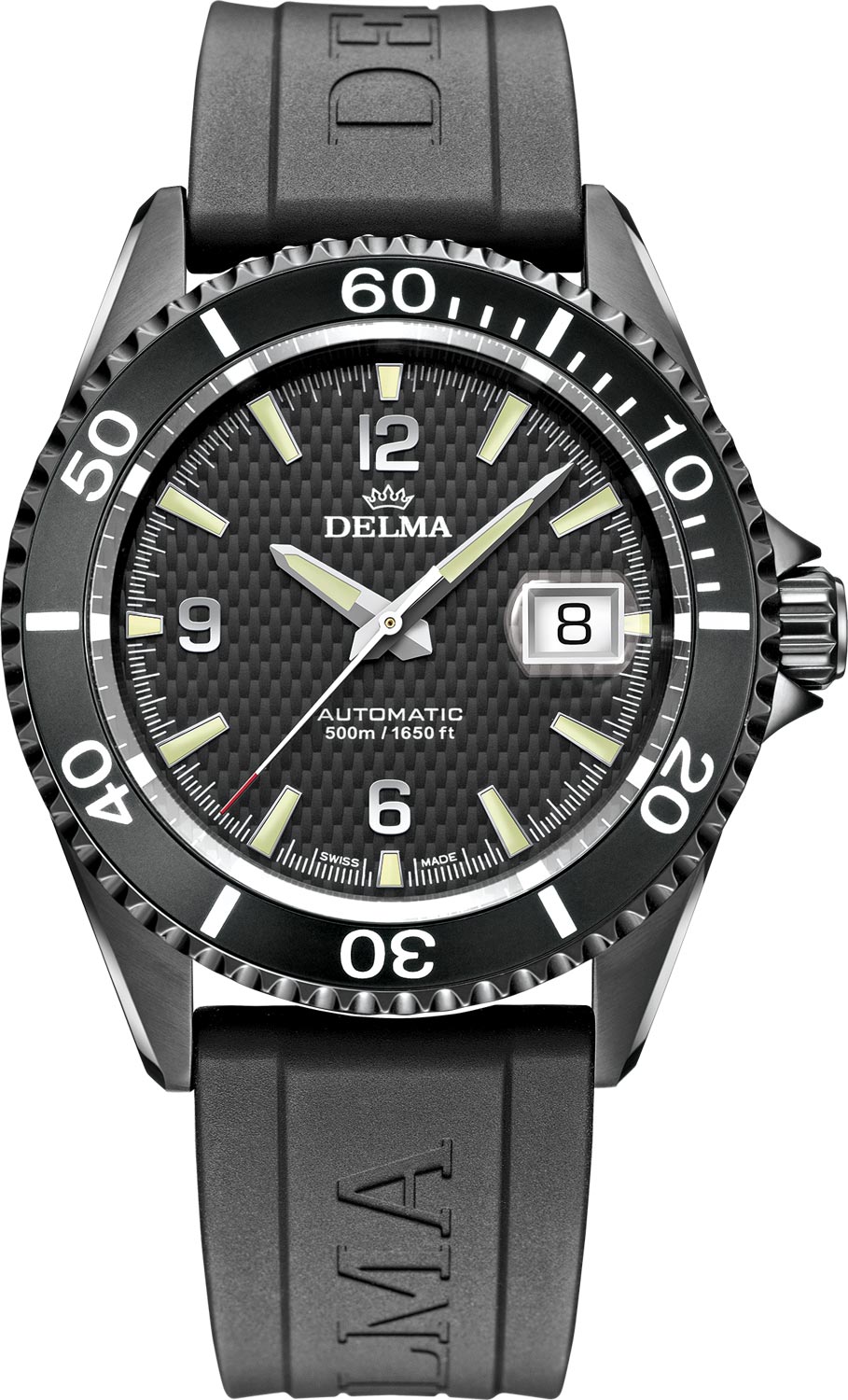 Швейцарские механические наручные часы Delma 44501.560.6C034