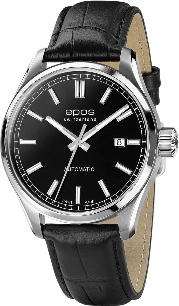 Швейцарские механические наручные часы Epos 3501.132.20.15.25